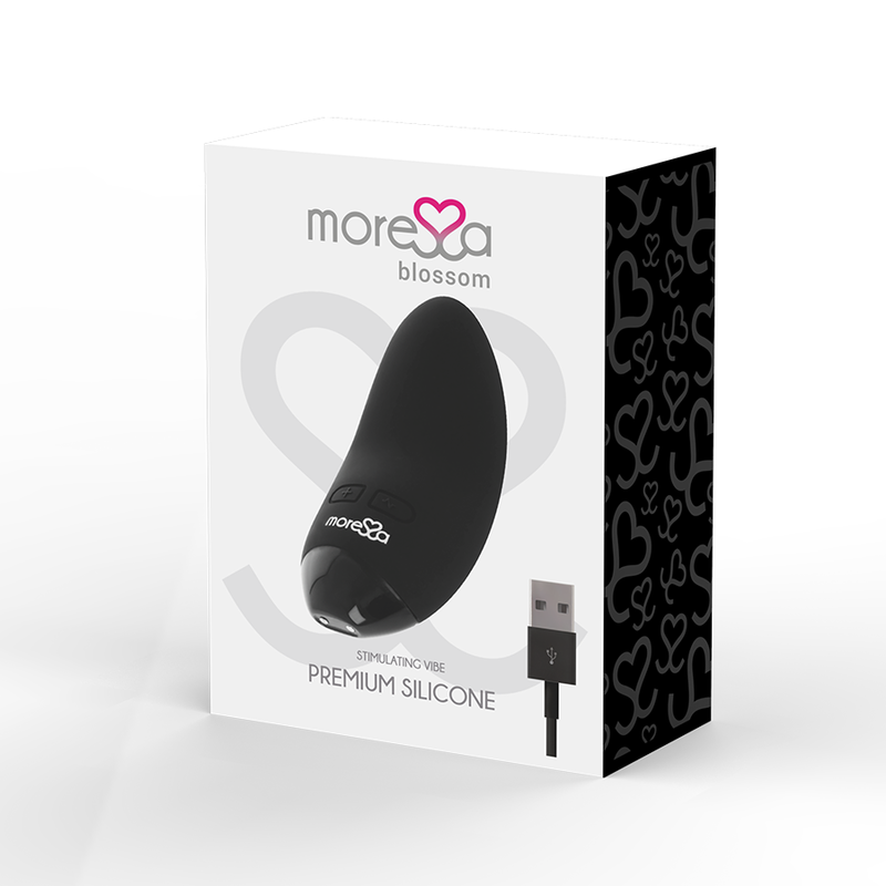 Moressa Blossom Black Vibrator | Niks.fi verkkokauppa