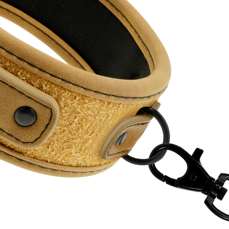 Fetish Submissive Origen Neoprene Lined Necklace With Chain | Niks.fi verkkokauppa
