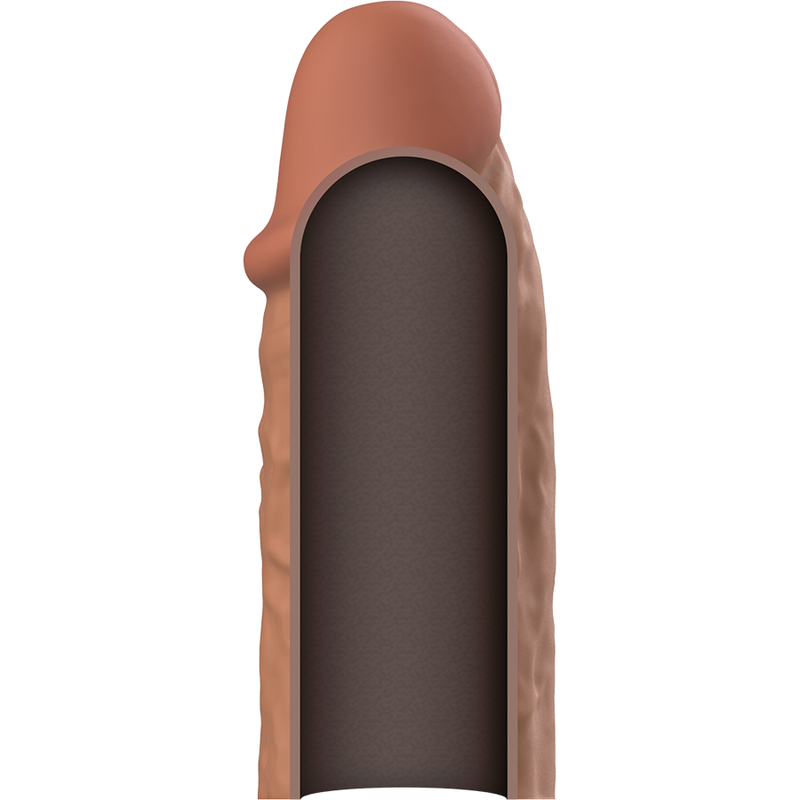 Virilxl Liquid Silicone V3 Brown Penis Extension | Niks.fi verkkokauppa