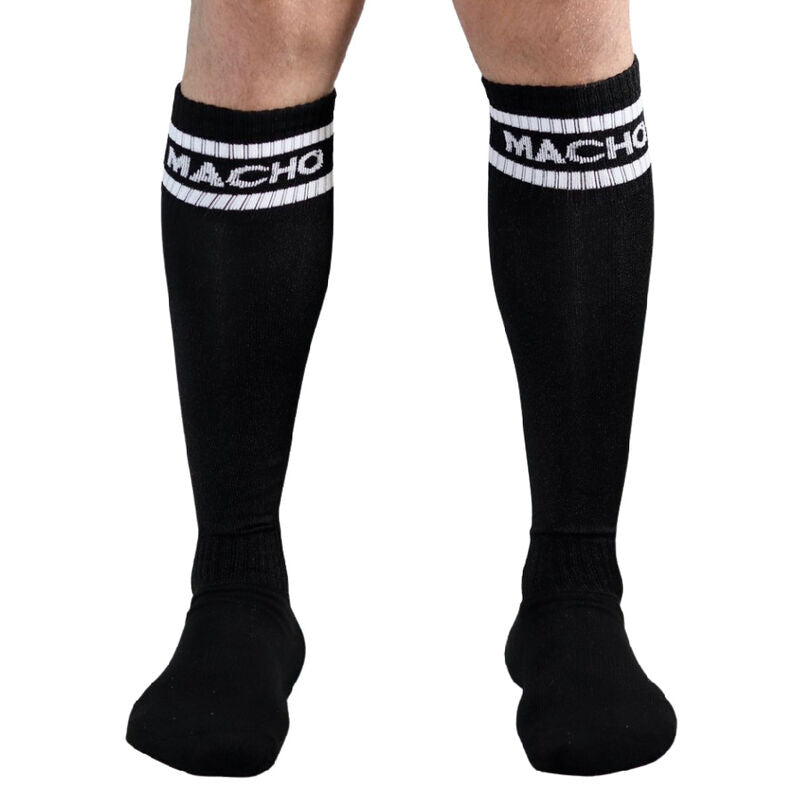 Macho Long Socks One Size Black | Niks.fi verkkokauppa
