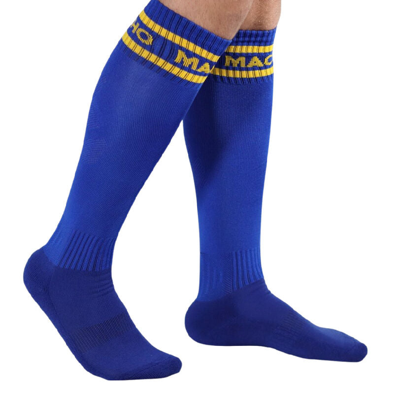 Macho Long Socks One Size Blue | Niks.fi verkkokauppa
