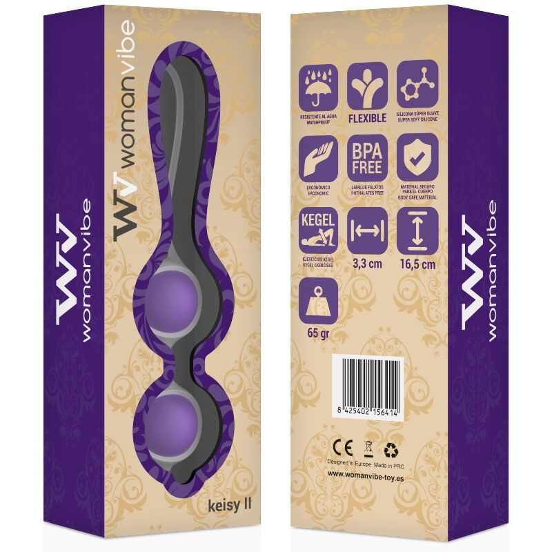 Womanvibe Keisy Ii Silicone Balls | Niks.fi verkkokauppa