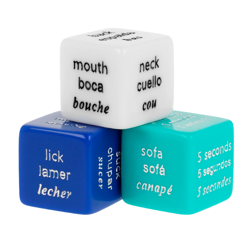 WATERFEEL EROTIC DICE GAME ES/FR/EN | Niks.fi verkkokauppa