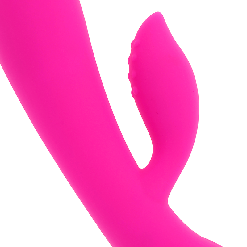 Ohmama Rechargeable Vibrator With Rabbit 10 Vibration Modes 19 Cm | Niks.fi verkkokauppa