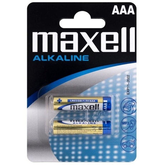 Maxell Alkaline Battery Aaa Lr03 Blister * 2 | Niks.fi verkkokauppa