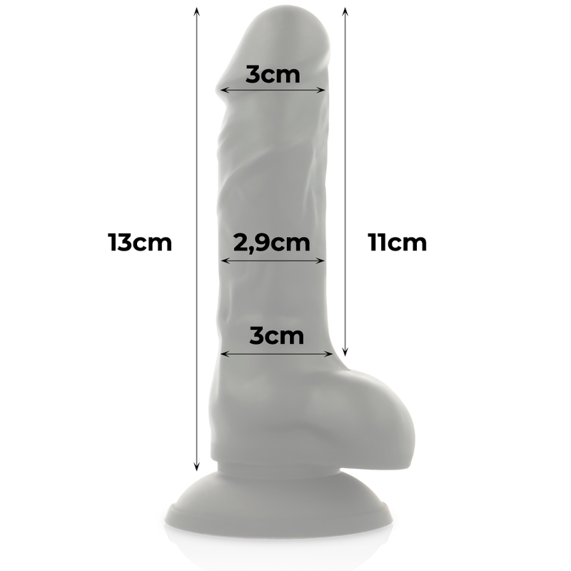 Cock Miller Harness + Silicone Density Cocksil Articulable Black 13 Cm | Niks.fi verkkokauppa