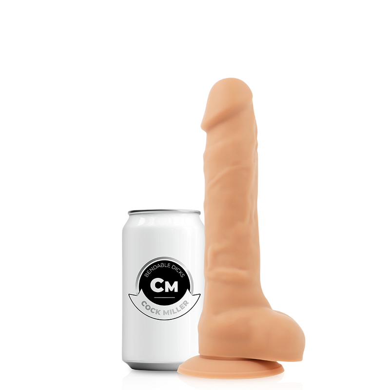 Cock Miller Harness + Silicone Density Articulable Cocksil 19.5 Cm | Niks.fi verkkokauppa