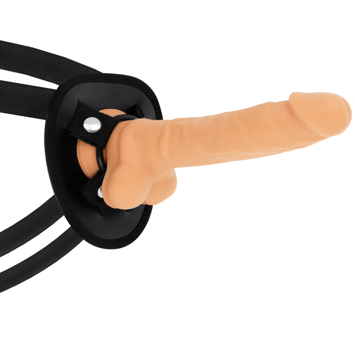 Cock Miller Harness + Silicone Density Articulable Cocksil 19.5 Cm | Niks.fi verkkokauppa
