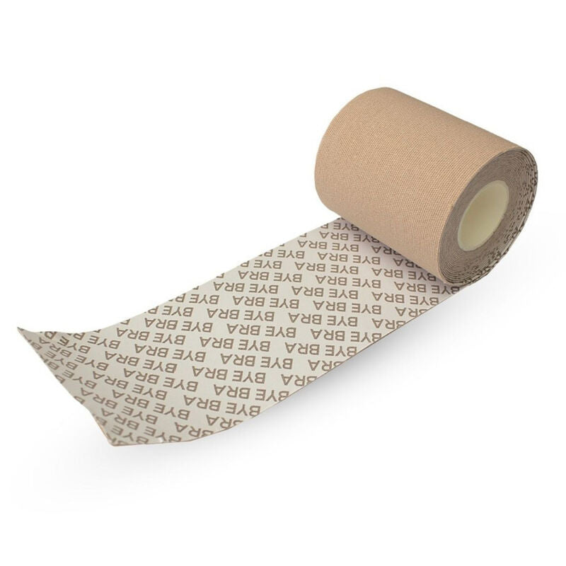 Bye-Bra Body Tape 5 M X 6.5 Cm + 3 Pairs Of Nipple Covers Beige | Niks.fi verkkokauppa