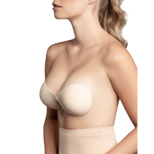 Bye-Bra Bra Invisible Beige Cup D | Niks.fi verkkokauppa