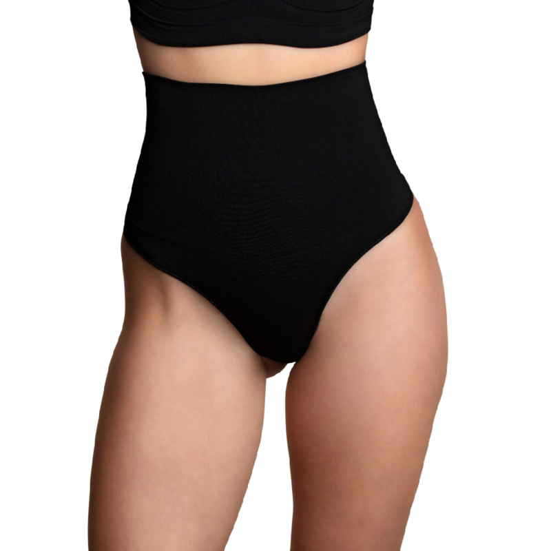 Bye-Bra Thong Style Seamless Girdle Black Size Xxl | Niks.fi verkkokauppa