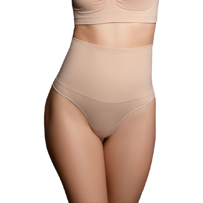 Bye-Bra Thong Style Seamless Girdle Beige Size L | Niks.fi verkkokauppa