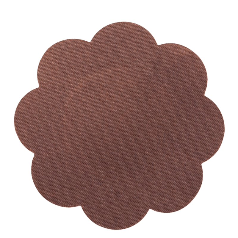 Bye-Bra Flower Nipple Cups Pack 3 Units Brown Size M | Niks.fi verkkokauppa