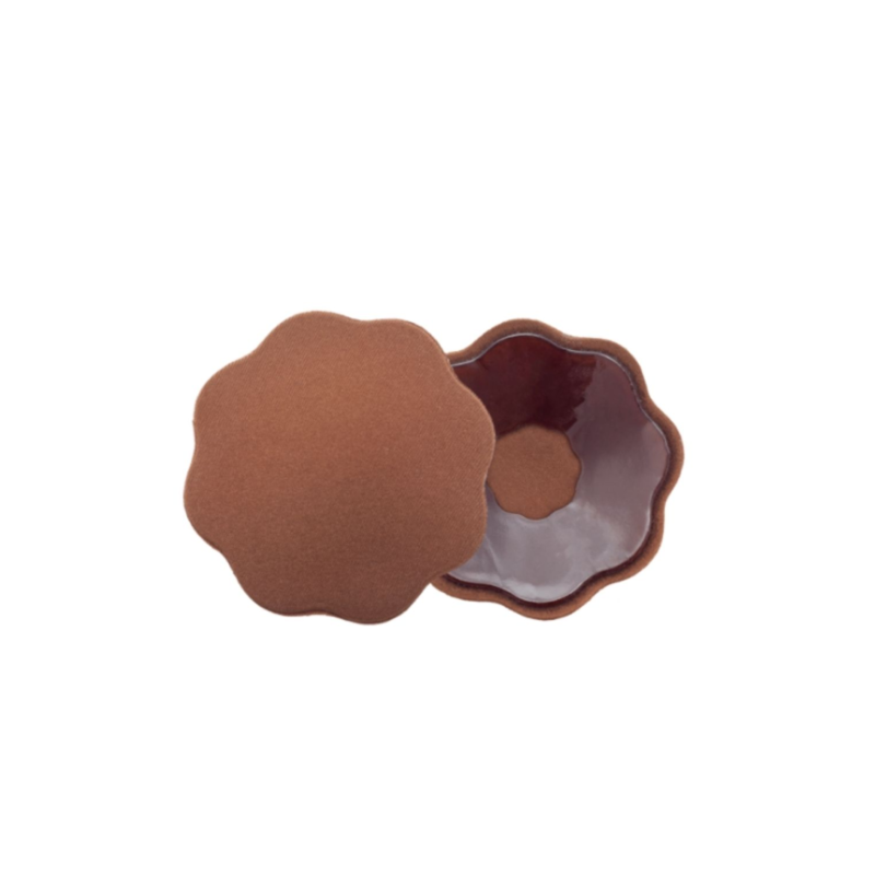 Bye-Bra Reusable Nipple Cups 2 Units Brown | Niks.fi verkkokauppa