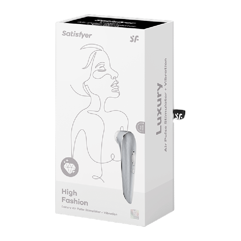 Satisfyer High Fashion Luxury Air Pulse Stimulator + Vibration | Niks.fi verkkokauppa