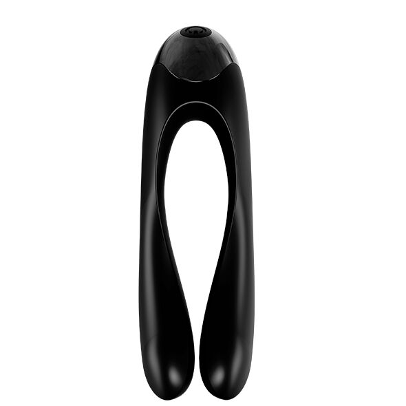 Satisfyer Candy Cane Finger Vibrator Black | Niks.fi verkkokauppa