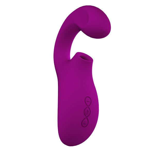 LELO Enigma kaksoisstimulaattori imutoiminnolla, violetti