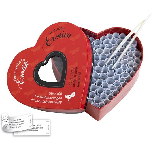 Tease & Please Herz Voller Erotik & Il Cuore Erotic Red | Niks.fi verkkokauppa