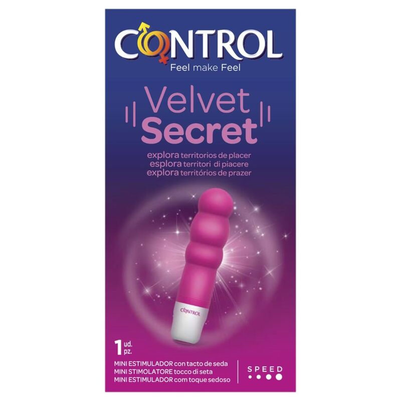 Control Velvet Secret Mini Stimulator | Niks.fi verkkokauppa
