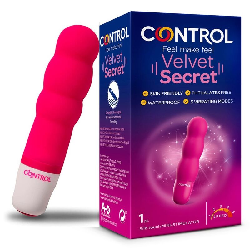 Control Velvet Secret Mini Stimulator | Niks.fi verkkokauppa