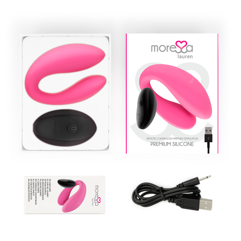 Moressa Lauren Remote Control Stimulator For Couples | Niks.fi verkkokauppa