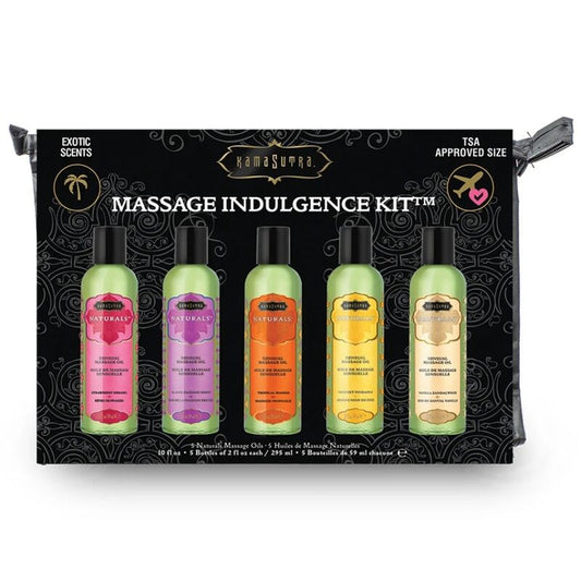 Kamasutra Indulgence Massage Oil Kit | Niks.fi verkkokauppa