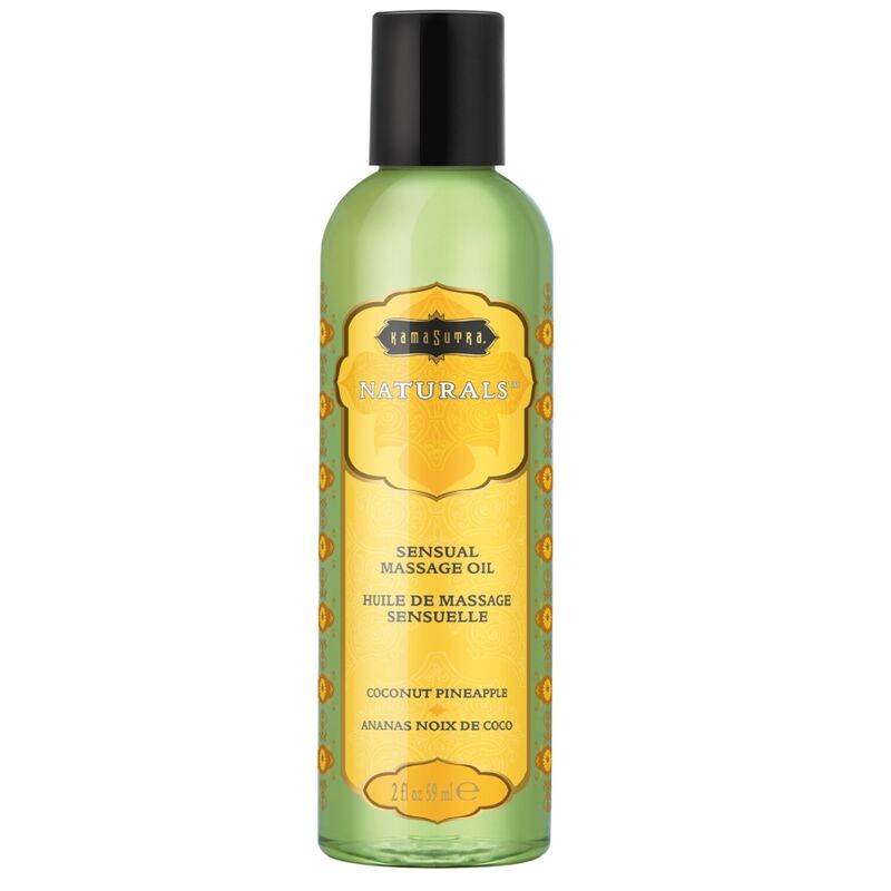 Kamasutra Natural Coconut And Pineapple Massage Oil 59 Ml | Niks.fi verkkokauppa