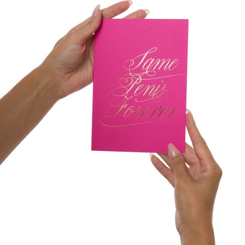 Kamasutra Naughty Notes: Same Penis Forever | Niks.fi verkkokauppa