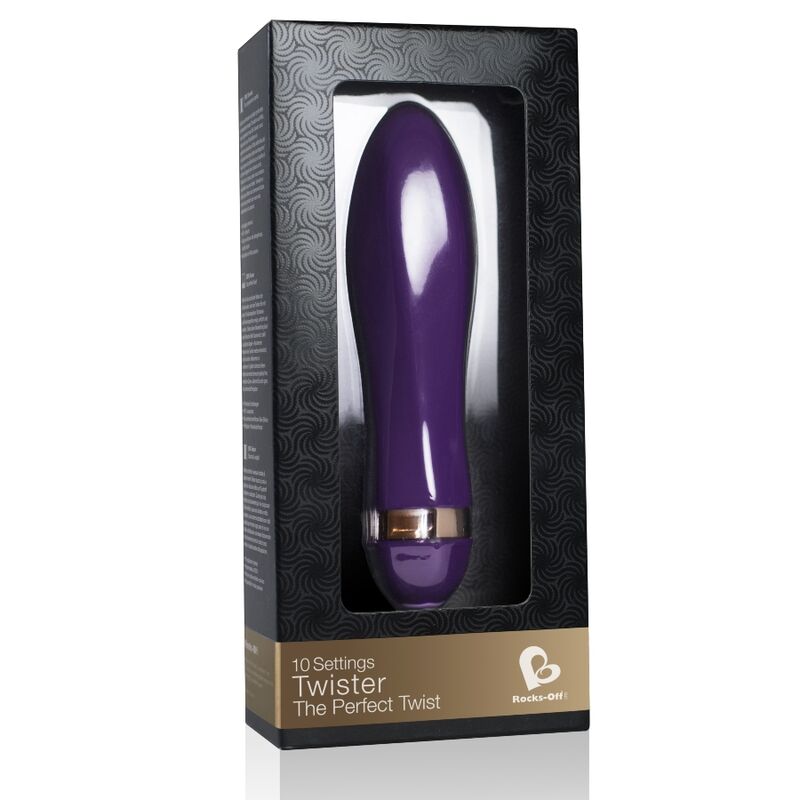 Rocks-Off Twister Vibrator 10 Modes | Niks.fi verkkokauppa