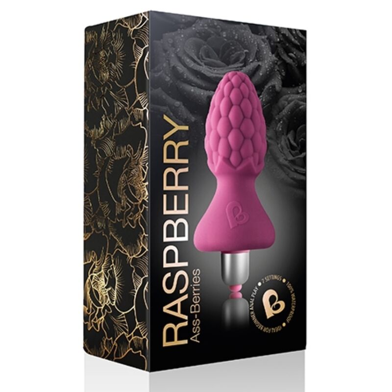 Rocks-Off Assberries Raspberry Plug Anal | Niks.fi verkkokauppa