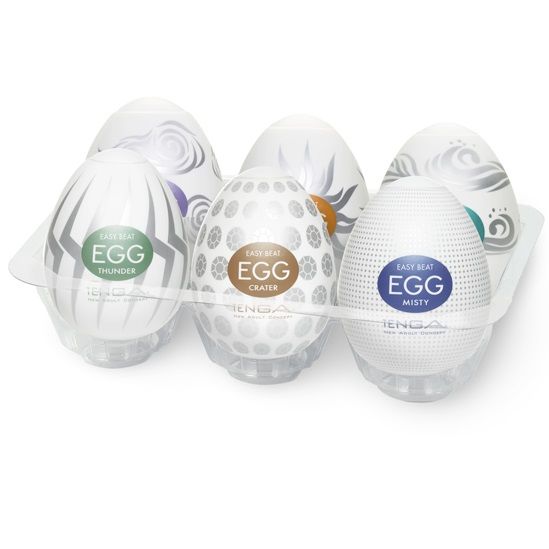 Tenga Masturbator Egg Model Ii Pack 6 Units | Niks.fi verkkokauppa