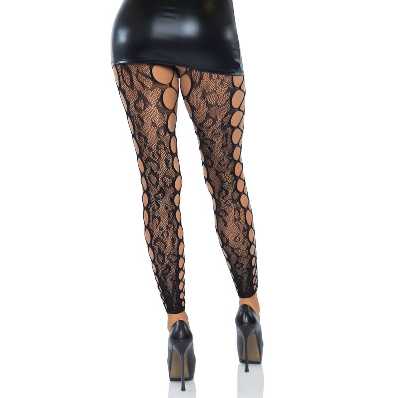 Leg Avenue Footless Crothless Tights One Size | Niks.fi verkkokauppa