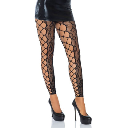 Leg Avenue Footless Crothless Tights One Size | Niks.fi verkkokauppa