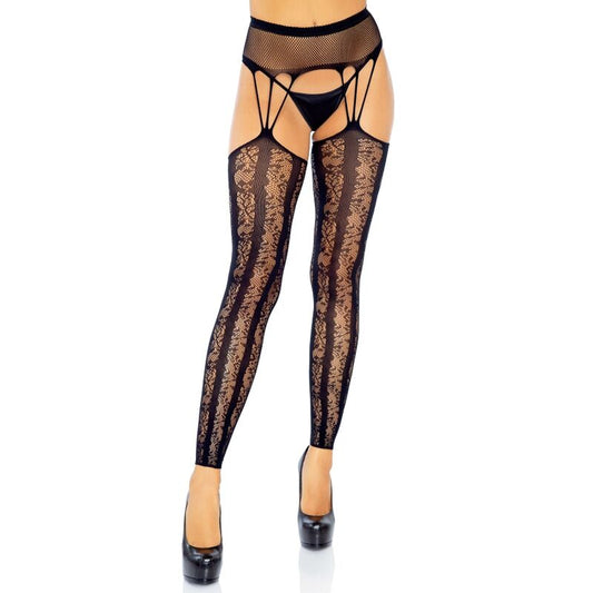Leg Avenue Footless Garterbelt Stockings One Size | Niks.fi verkkokauppa