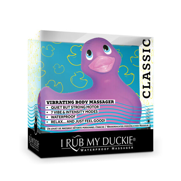 Big Tease Toys I Rub My Duckie Classic Vibrating Duck Purple | Niks.fi verkkokauppa