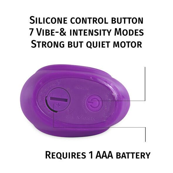 Big Tease Toys I Rub My Duckie Classic Vibrating Duck Purple | Niks.fi verkkokauppa