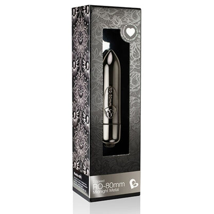 Rocks-Off Vibrating Bullet Ro-80Mm Midnight Metal | Niks.fi verkkokauppa
