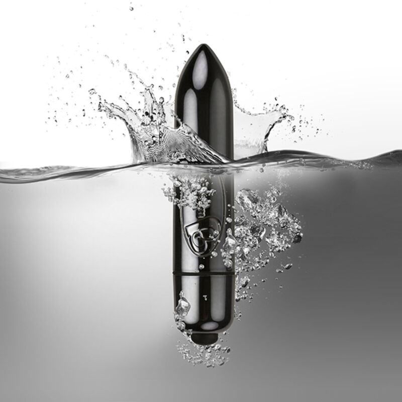 Rocks-Off Vibrating Bullet Ro-80Mm Midnight Metal | Niks.fi verkkokauppa