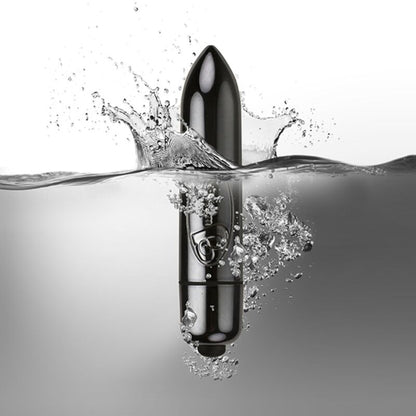 Rocks-Off Vibrating Bullet Ro-80Mm Midnight Metal | Niks.fi verkkokauppa