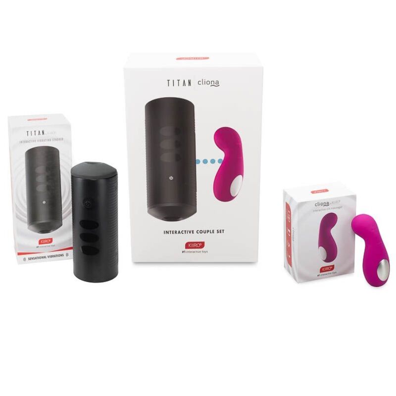 Kiiroo Titan And Cliona Lilac Couples Set | Niks.fi verkkokauppa