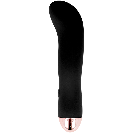 Dolce Vita Rechargeable Vibrator Two Black 7 Speed | Niks.fi verkkokauppa