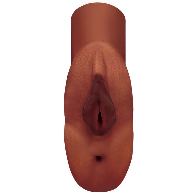 Pdx Plus Perfect Pussy Double Stroker Vagina And Anus Masturbator Brown | Niks.fi verkkokauppa