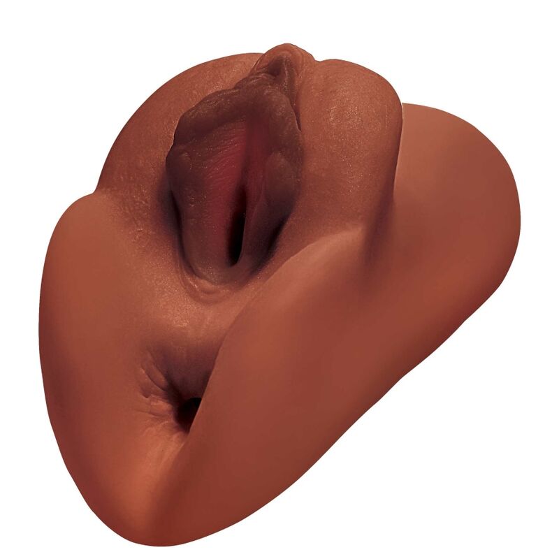 Pdx Plus Perfect Pussy Double Stroker Vagina And Anus Masturbator Brown | Niks.fi verkkokauppa