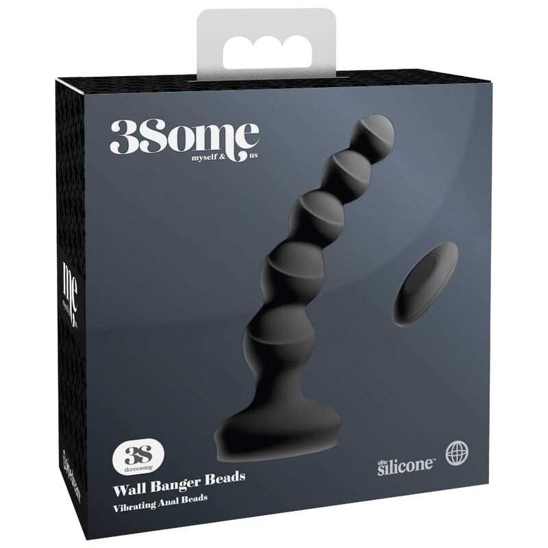 3Some Wall Banger Beads Black | Niks.fi verkkokauppa