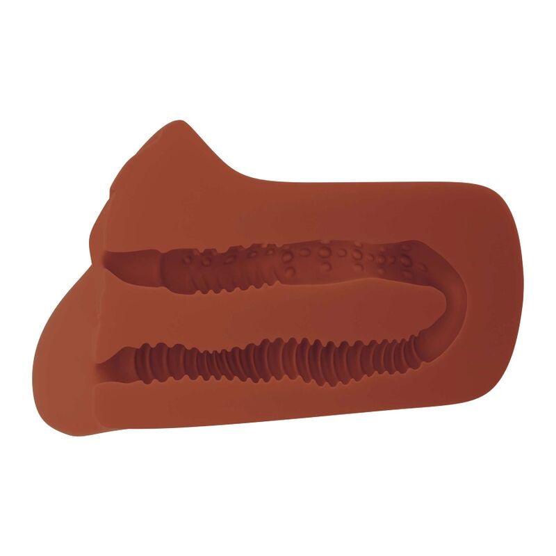 Pdx Plus Pick Your Pleasure Double Brown Masturbator | Niks.fi verkkokauppa