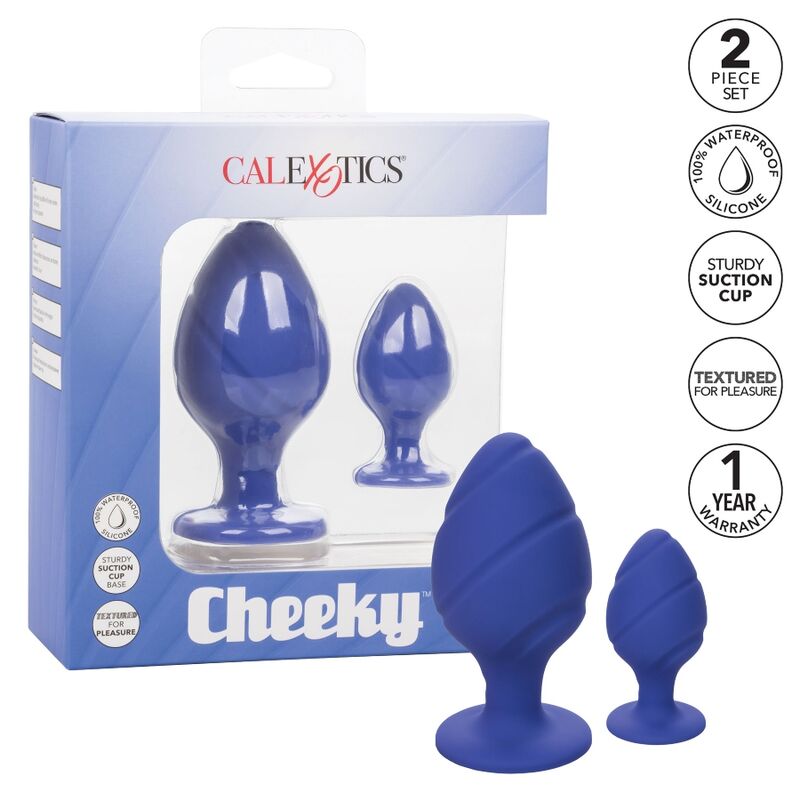 Calexotics Cheeky Buttplug Purple | Niks.fi verkkokauppa