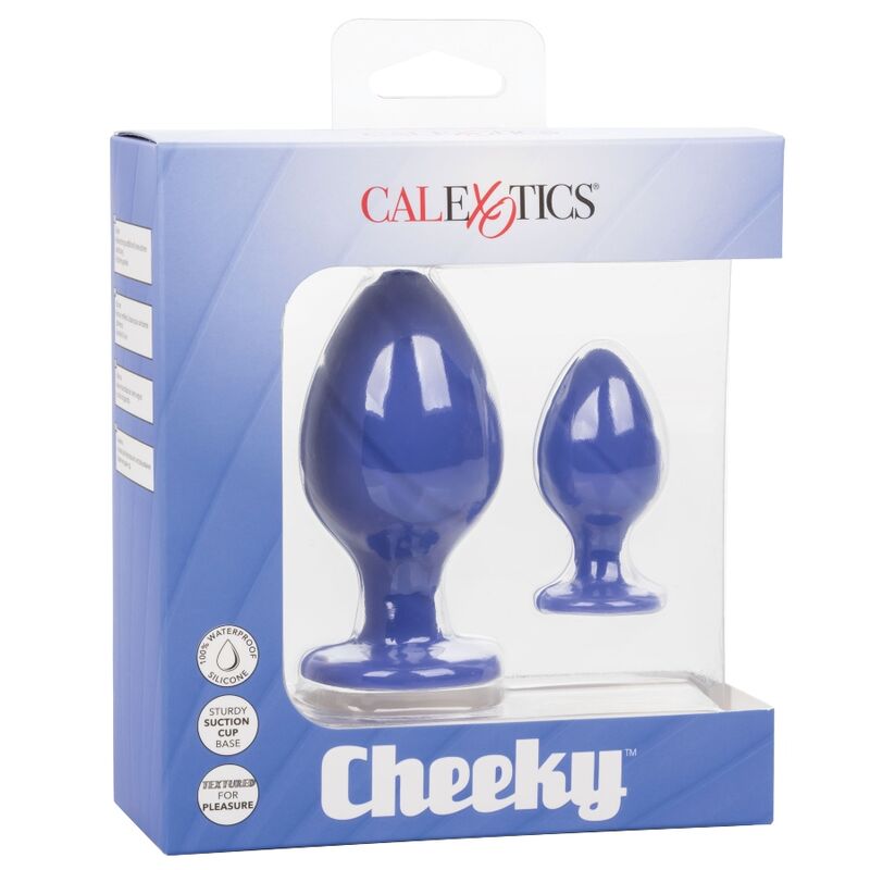 Calexotics Cheeky Buttplug Purple | Niks.fi verkkokauppa