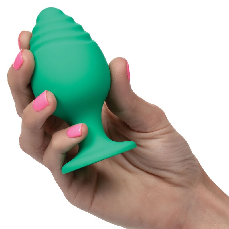Calexotics Cheeky Buttplug Green | Niks.fi verkkokauppa