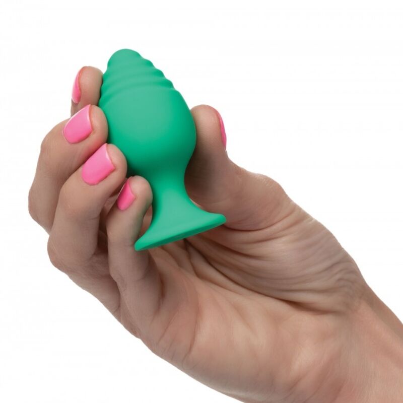 Calexotics Cheeky Buttplug Green | Niks.fi verkkokauppa