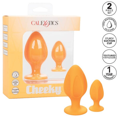 Calexotics Cheeky Buttplug Orange | Niks.fi verkkokauppa